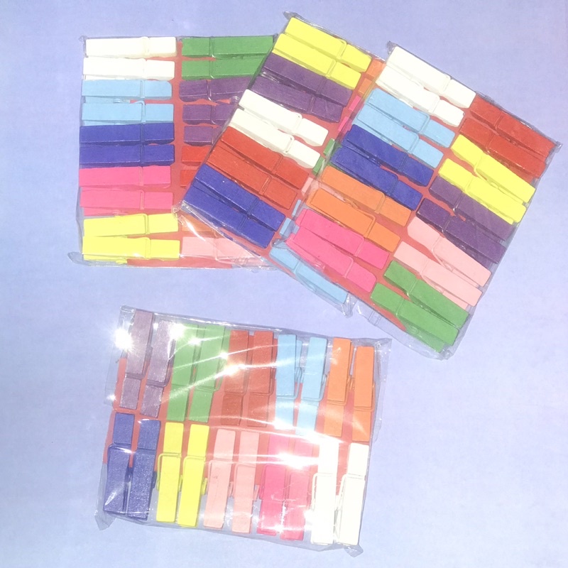 Wooden Clip Set / Penjepit Foto / Polaroid