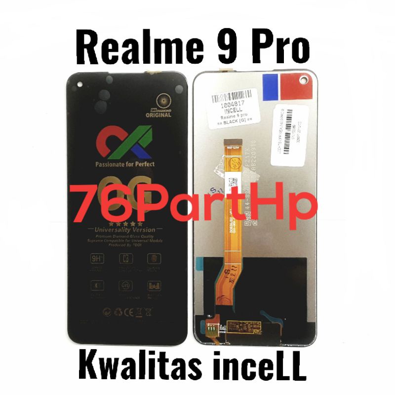 Lcd touchscreen Fullset kwalitas incell Realme 9 Pro - Q5 Narzo 30 Pro (5G)