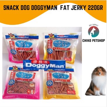 SNACK ANJING DOGGYMAN 220GR ISI 50PCS | CEMILAN ANJING 220 GR