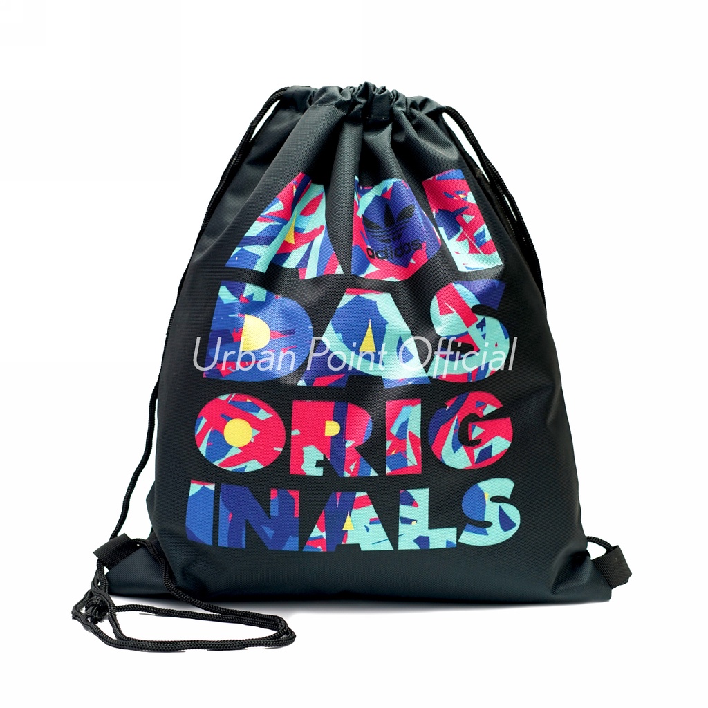 Tas Serut Futsal Sepatu Bola -  String Bag New Stringbag - Tas Anti Air / Tas Olahraga Drawstring Bag Gym