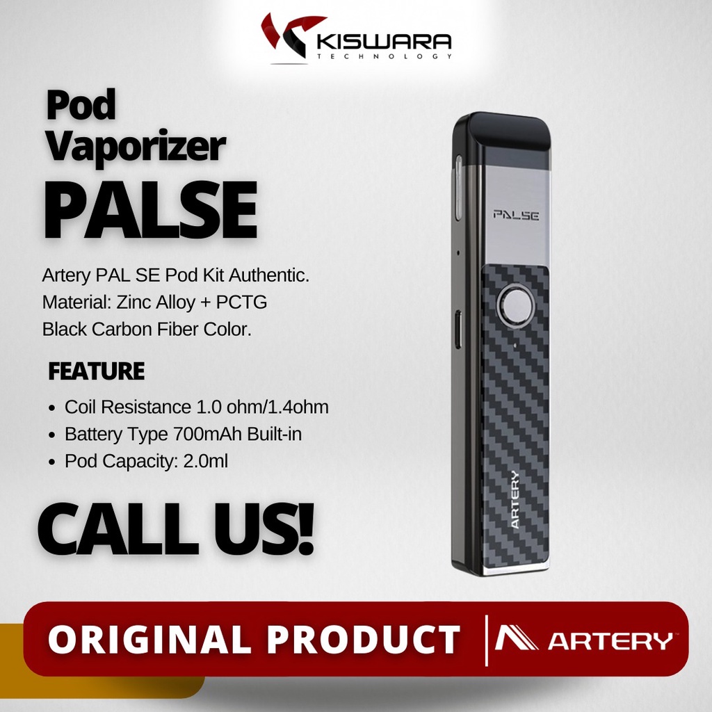 Artery PAL SE Authentic Pod Kit BLACK CARBON FIBER