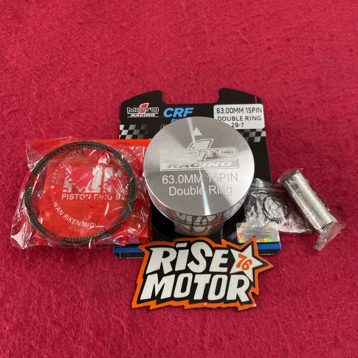 Piston Moto 1 63 pen 15 type CRF ( double ring )