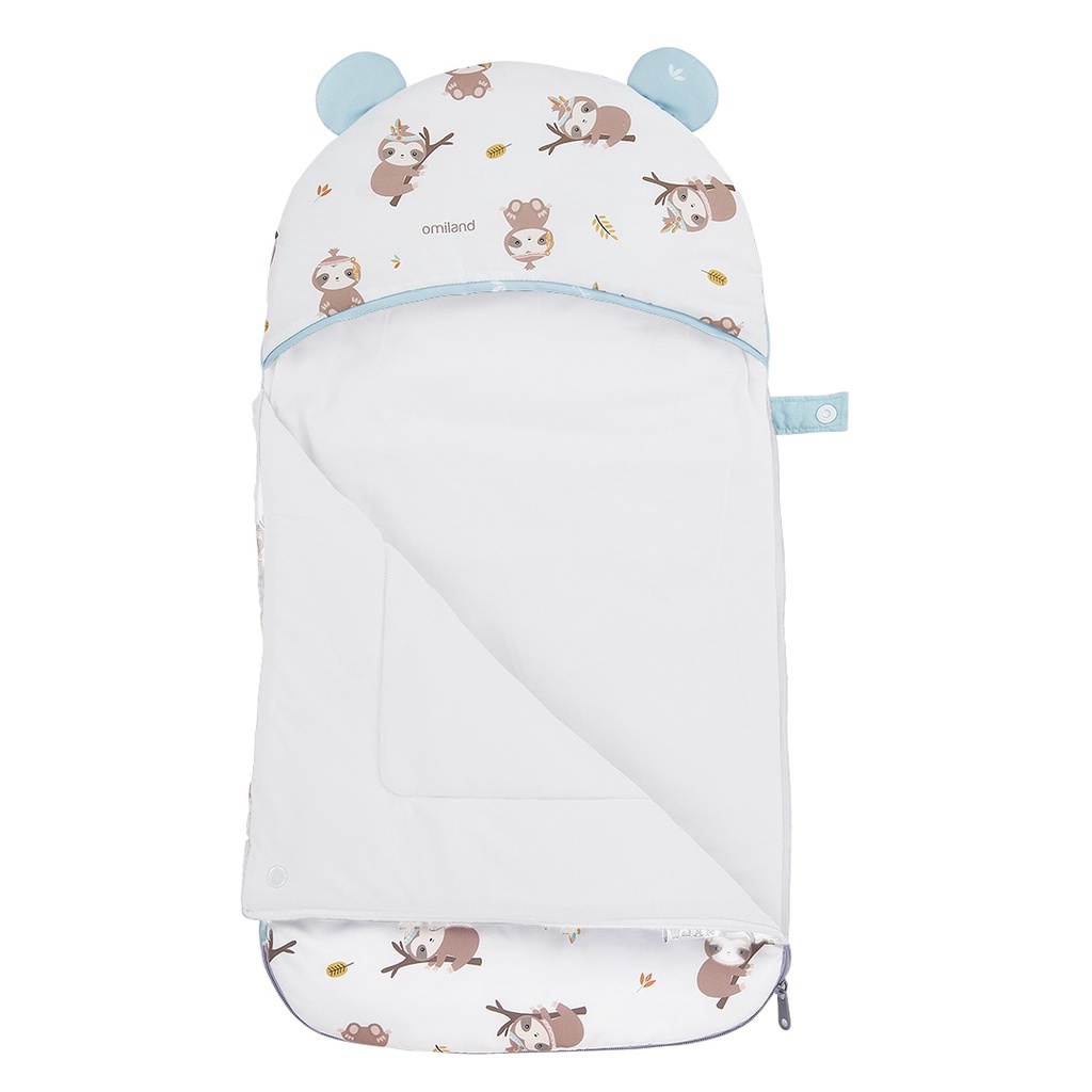 Omiland Sleeping Bag Sloth Series Bedong Selimut Bayi Alpaca Sloth Series