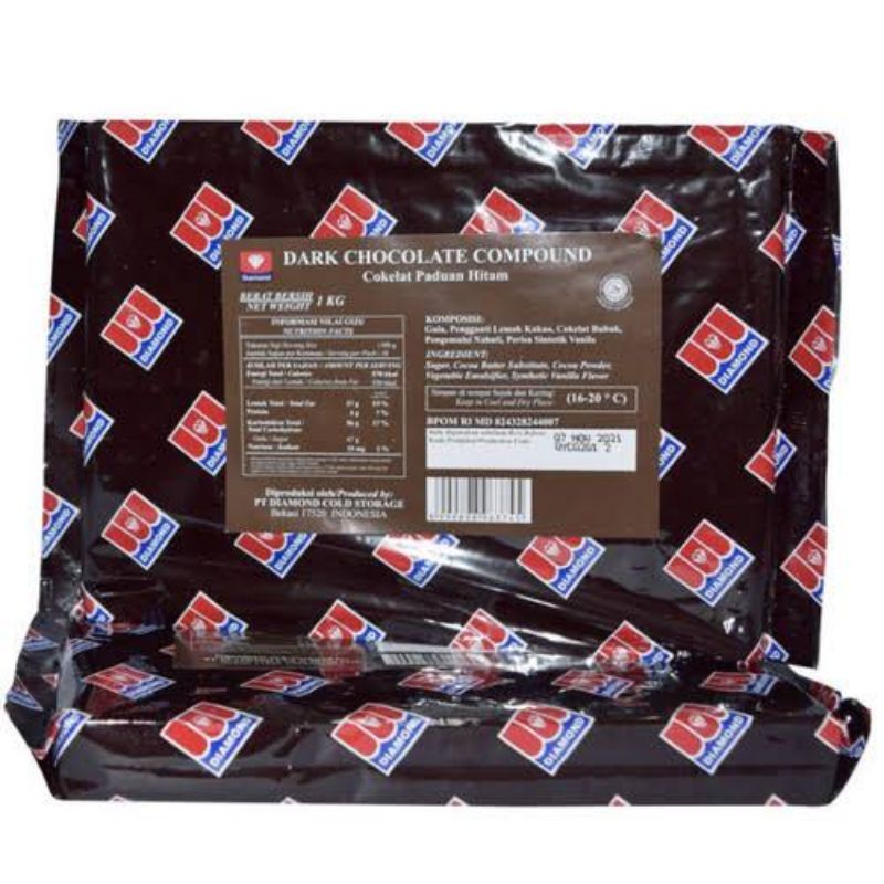 

Coklat Diamond Dark Compound 500gr