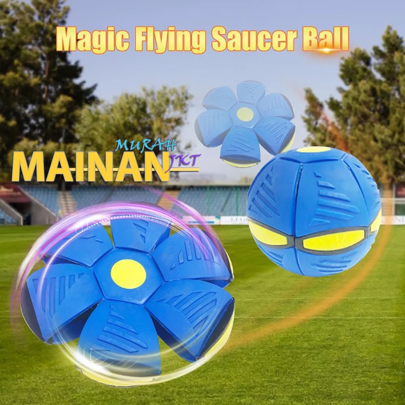 MAINANKEI MAINAN ANAK MURAH MAGIC BALL UFO YG5 BOLA AJAIB BOLA LEMPAR SEPAK BOLA INJAK DAN BISA TERBANG