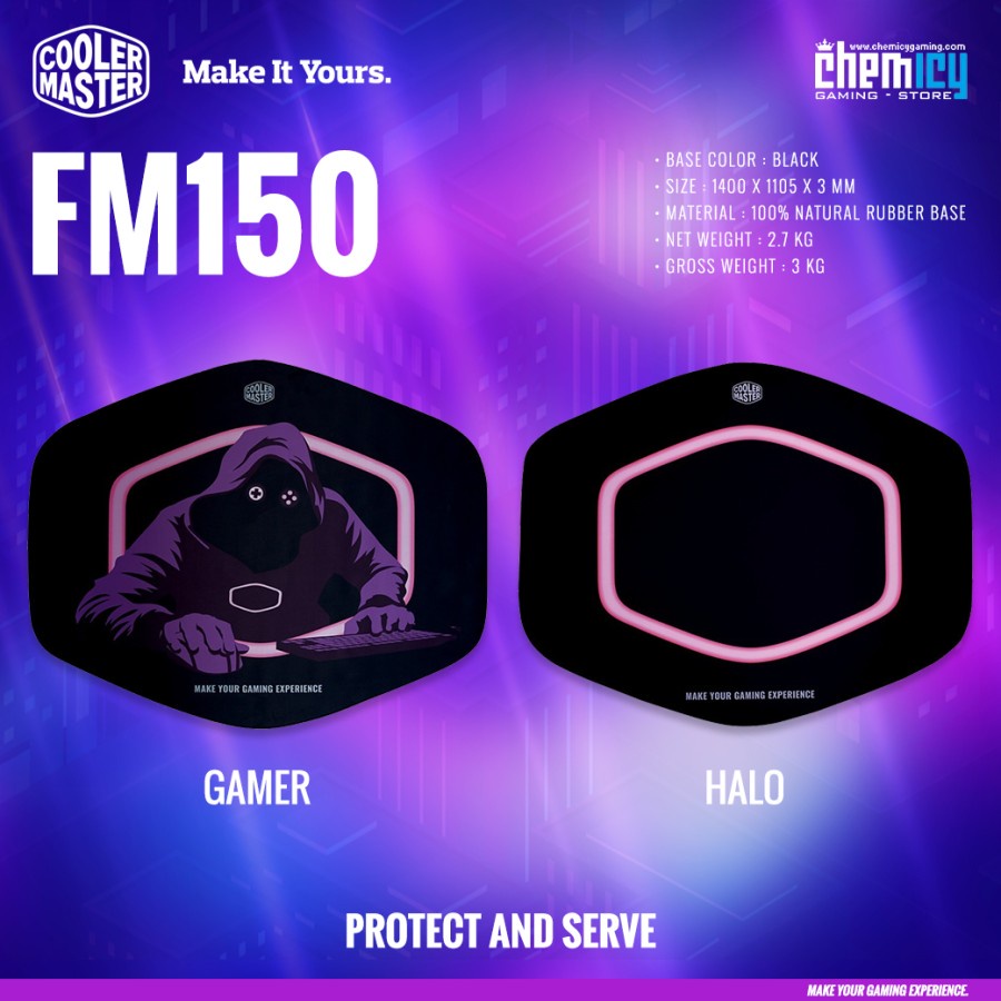 Cooler Master FM510 Floor Mat  Karpet Lantai