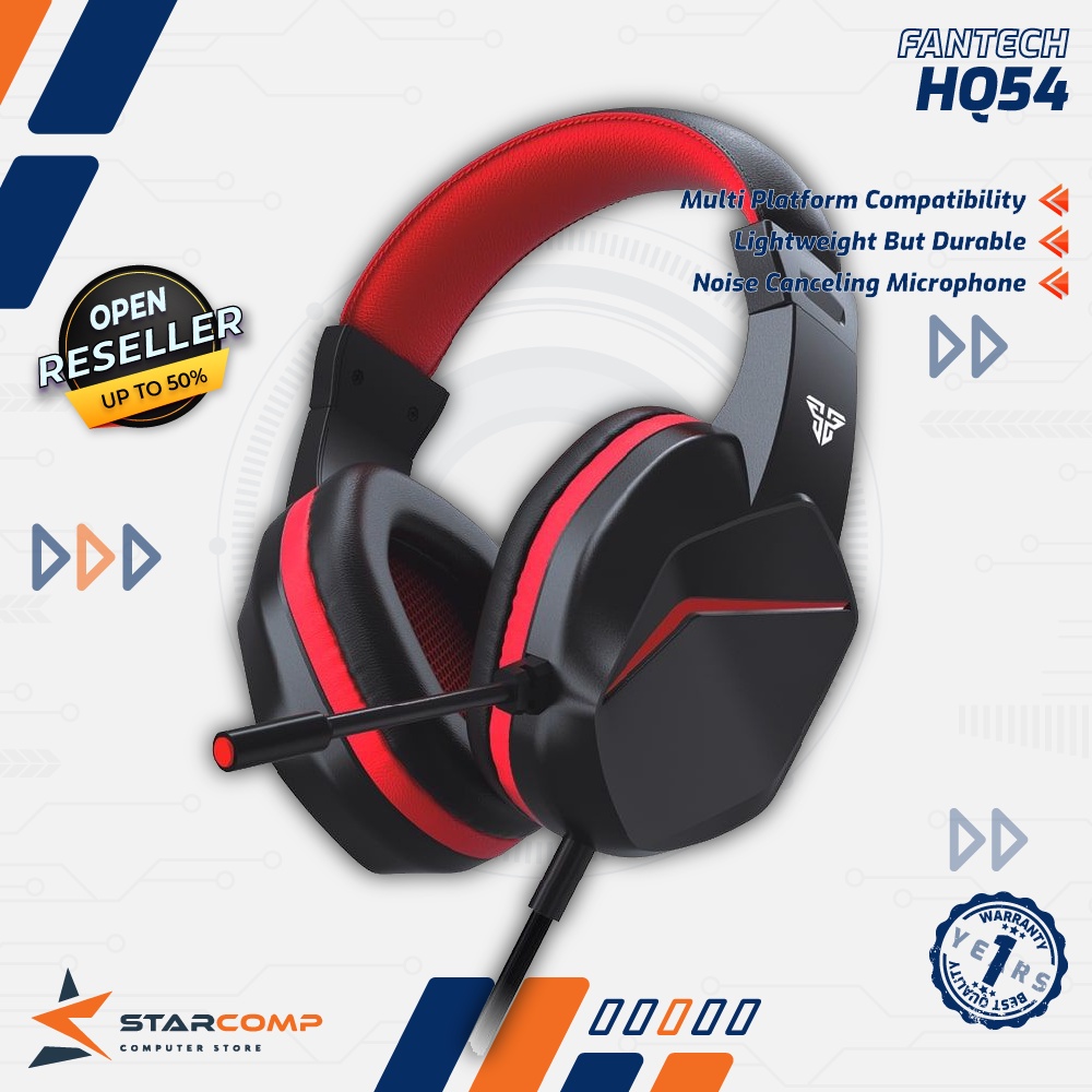 Fantech MARS II HQ54 Headset Gaming Multi Platform