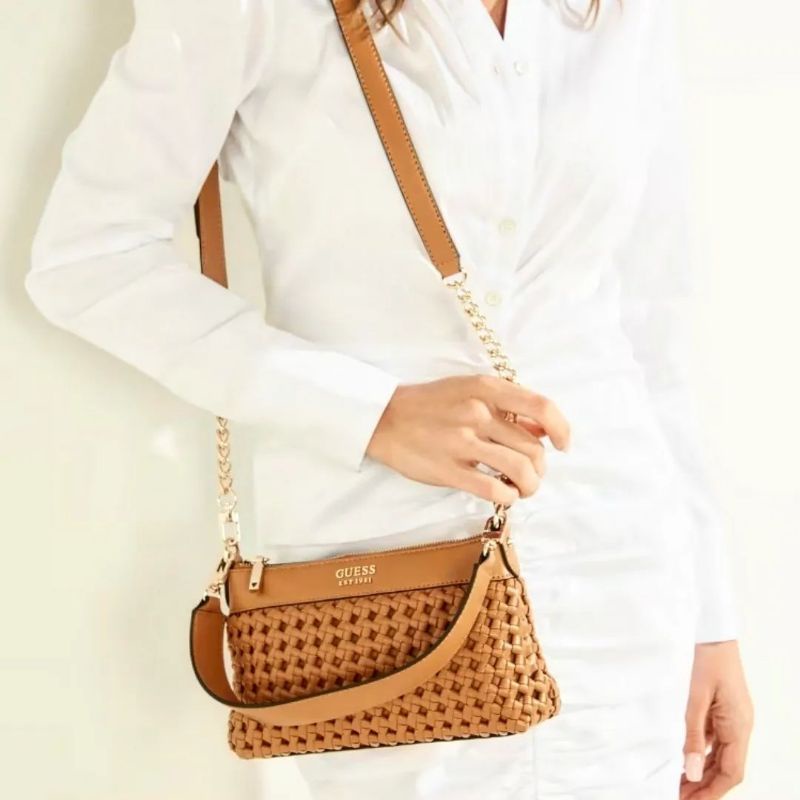 GUESSS Sicilia Top Zip Shoulder Bag