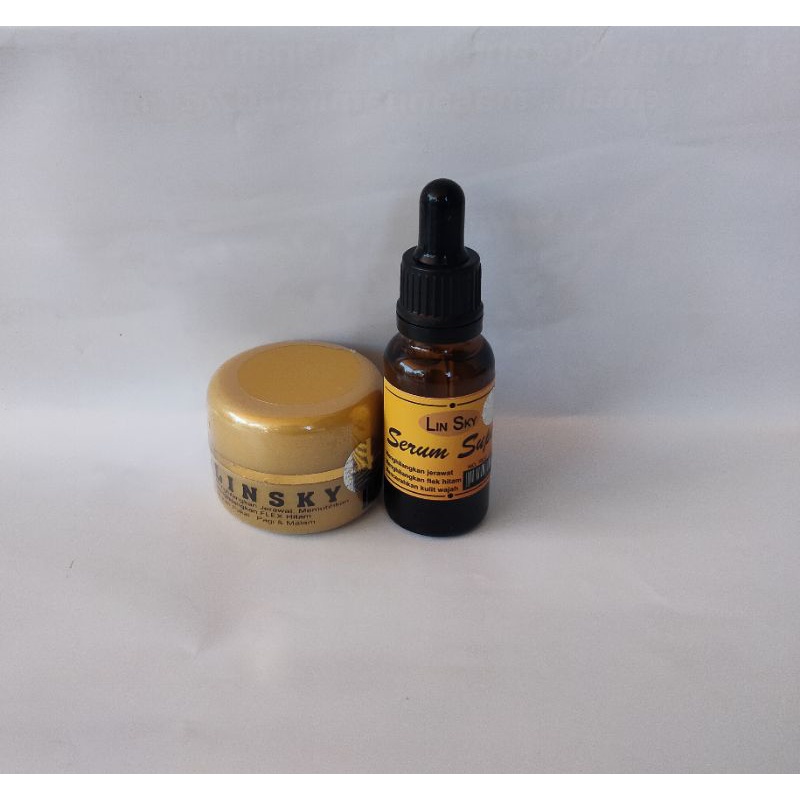 paket Linsky Serum Dan Cream Full Gold