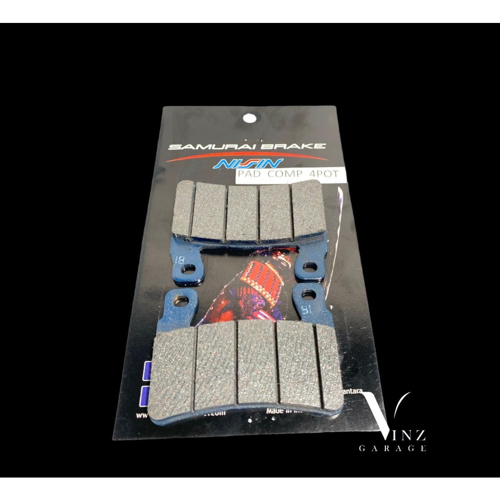 Kampas Rem Kalper Nissin Samurai 4 Piston Kampas Rem Kaliper Nissin Samurai 4 Piston