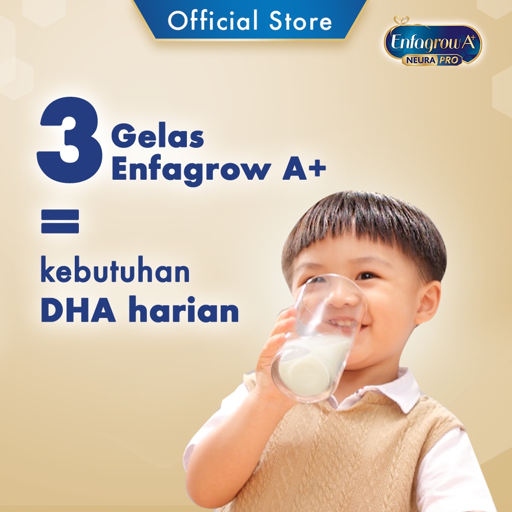 Enfagrow A+ 3 Susu Formula Anak 1 - 3 Tahun Vanila 3600 gr