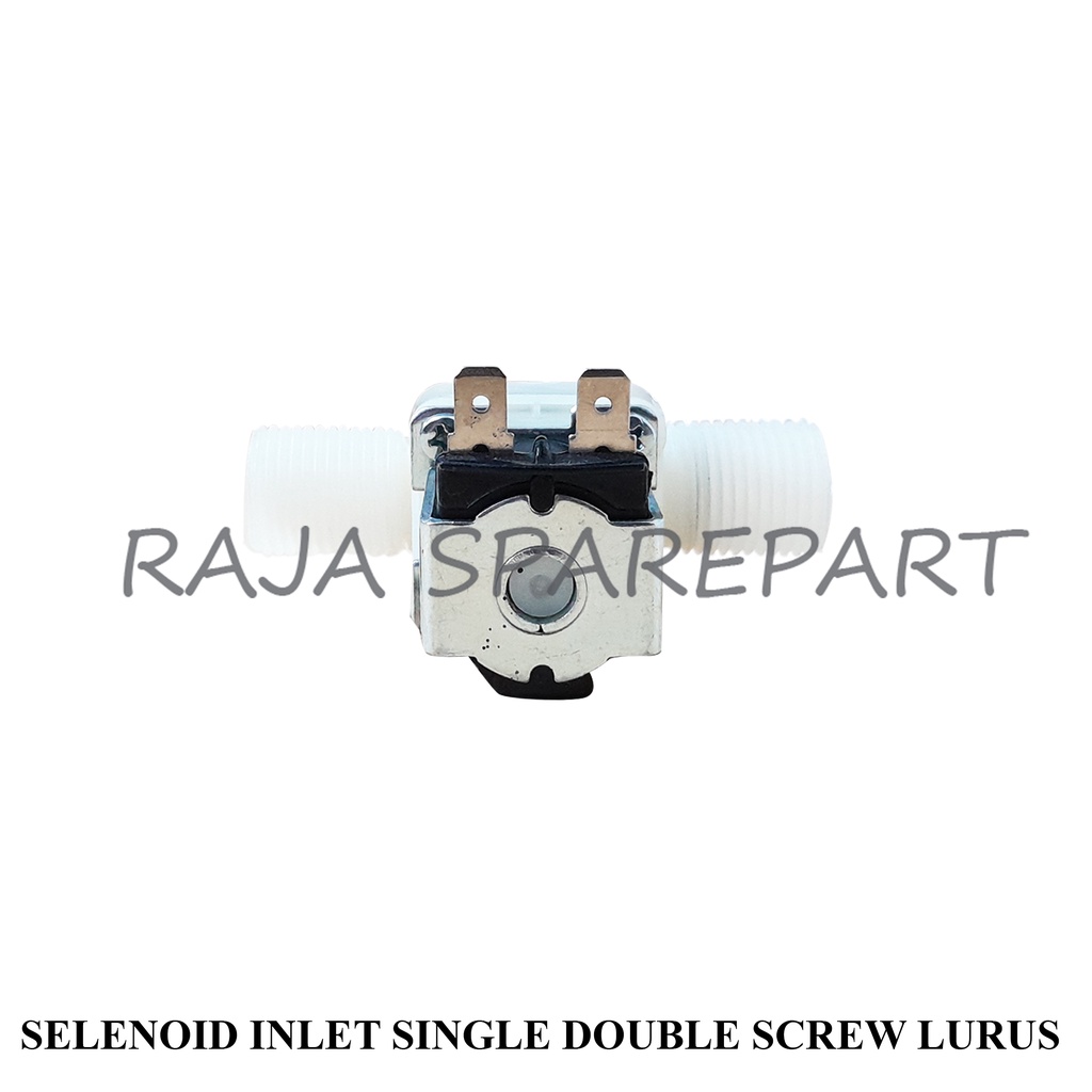 Selenoid / Water Inlet Mesin Cuci INLET SINGLE DOUBLE SCREW (LURUS)