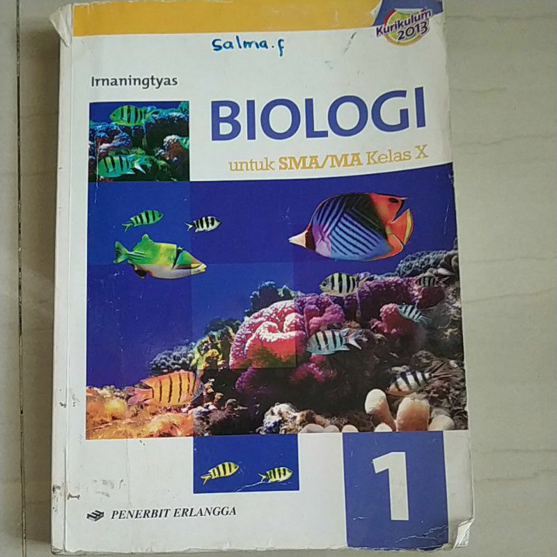 Buku Biologi Kelas 10 Erlangga