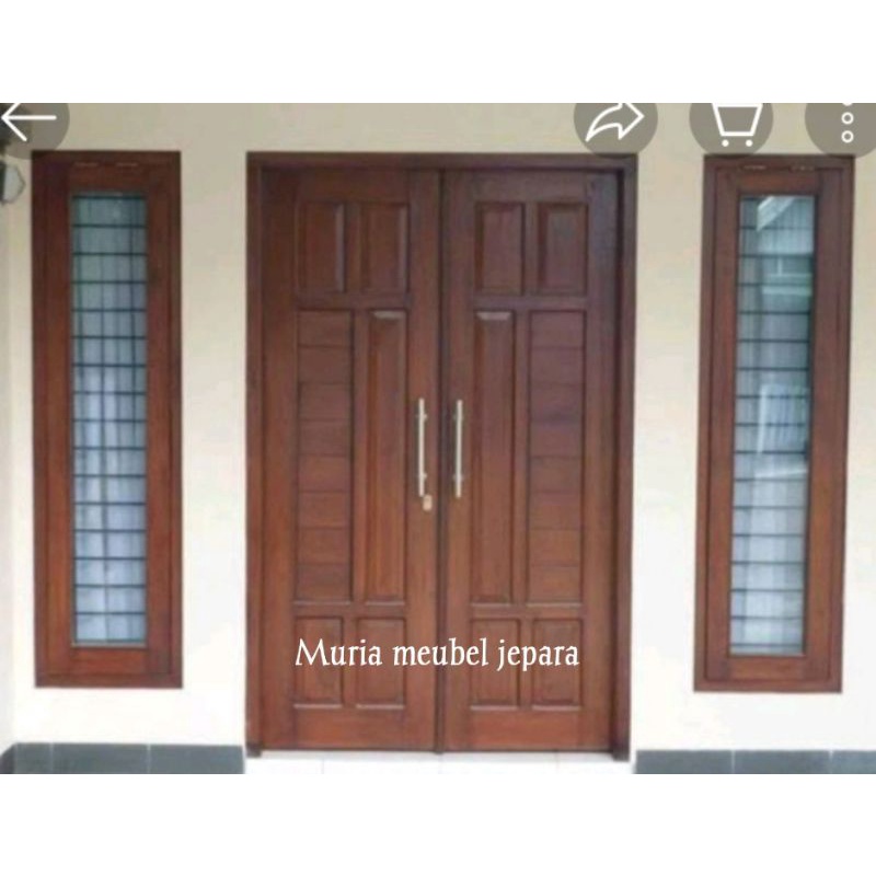 kusen pintu+ jendela jati jepara