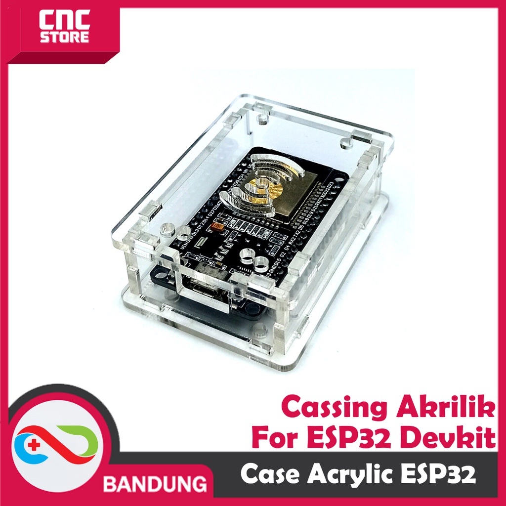 CASE ACRYLIC AKRILIK FOR ESP32 DEVKIT V1