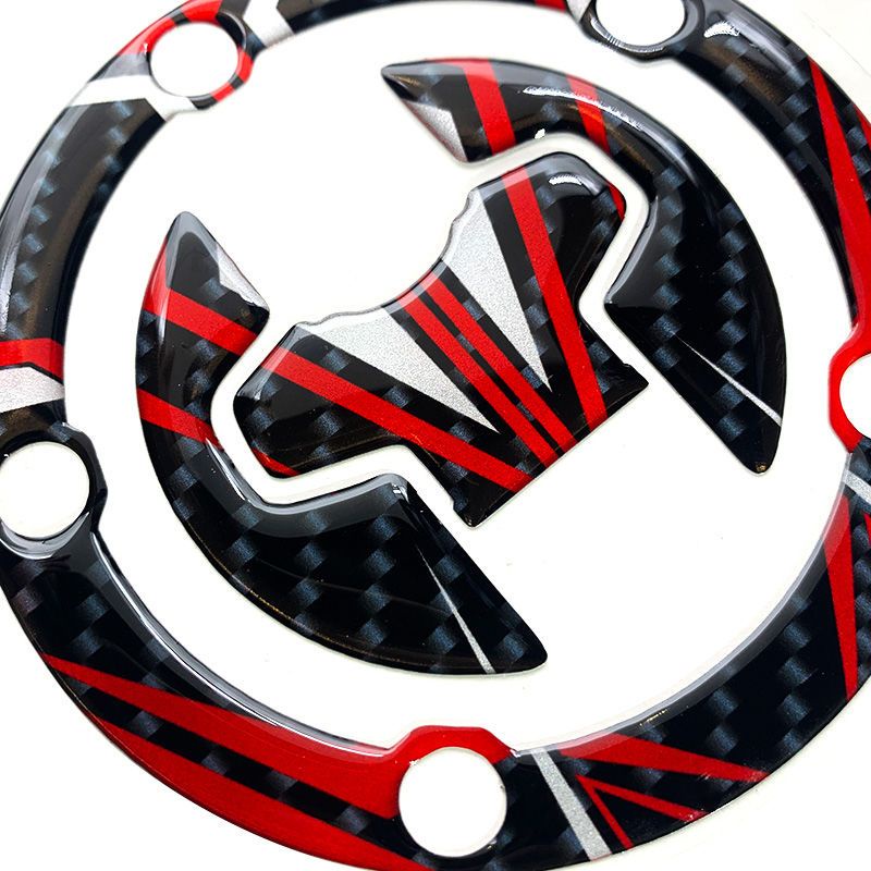 SUZUKI GSX250R Stiker Reflektif Penutup Tangki Bahan Bakar Sepeda Motor Stiker Anti Gores Perlindungan Serat Karbon Tangki Bahan Bakar Motocross Pelindung Penutup Tangki Minyak
