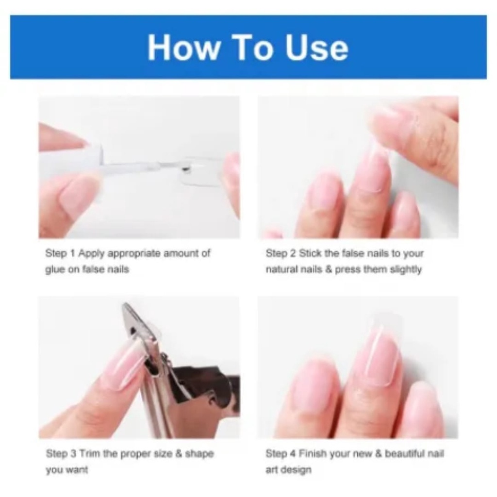 LEM NAIL TIP / LEM KUKU PALSU MXBOND