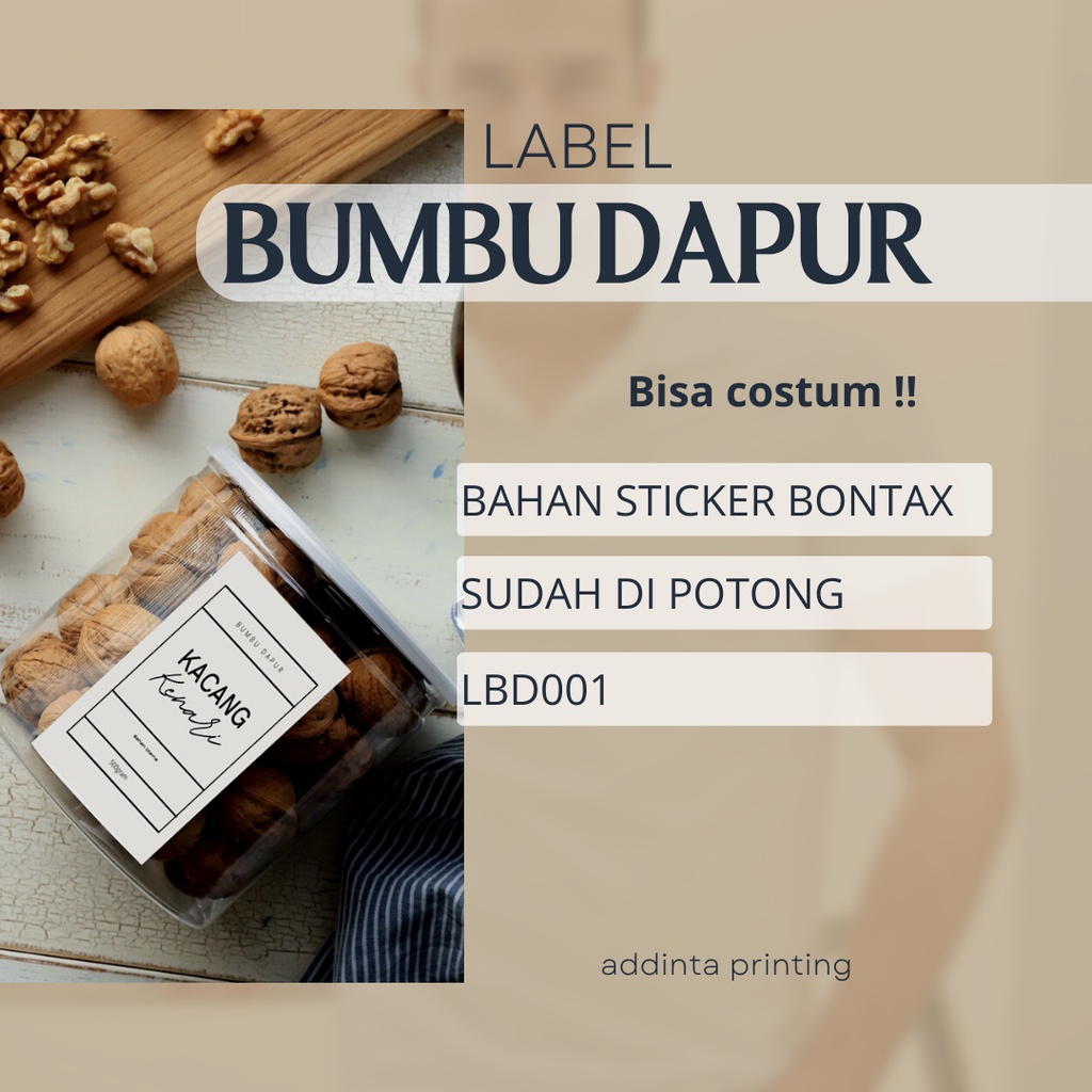 

Label Bumbu Dapur
