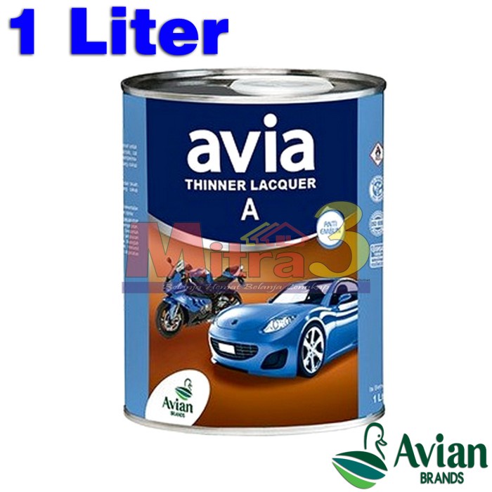 Jual Kualitas Terbaik Avia Thinner Lacquer A L Avian Tinner Tener Pengencer Cat Liter