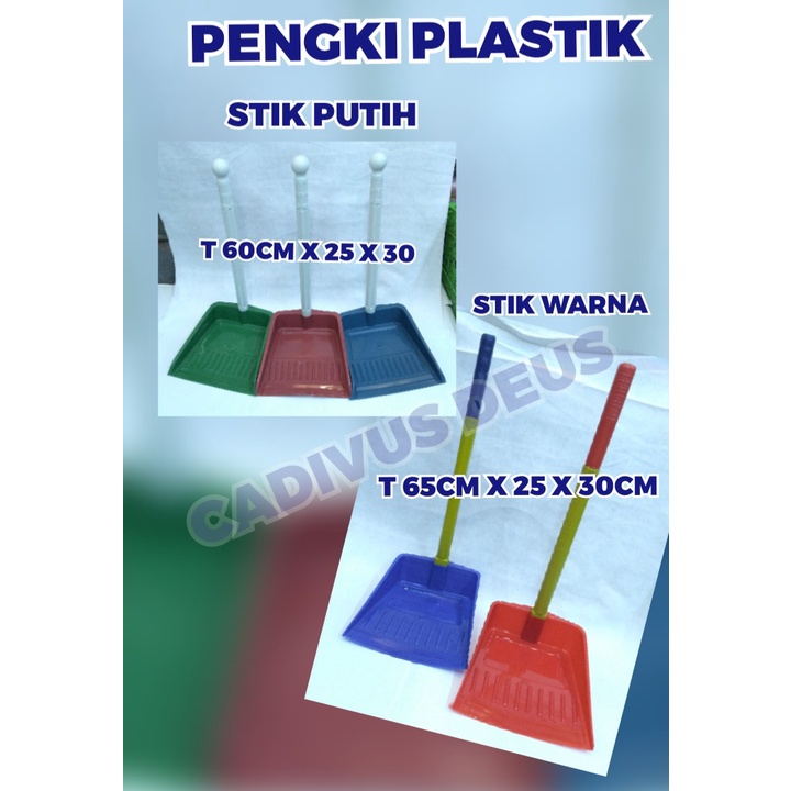 PENGKI - SEROKAN SAMPAH - BAHAN PLASTIK