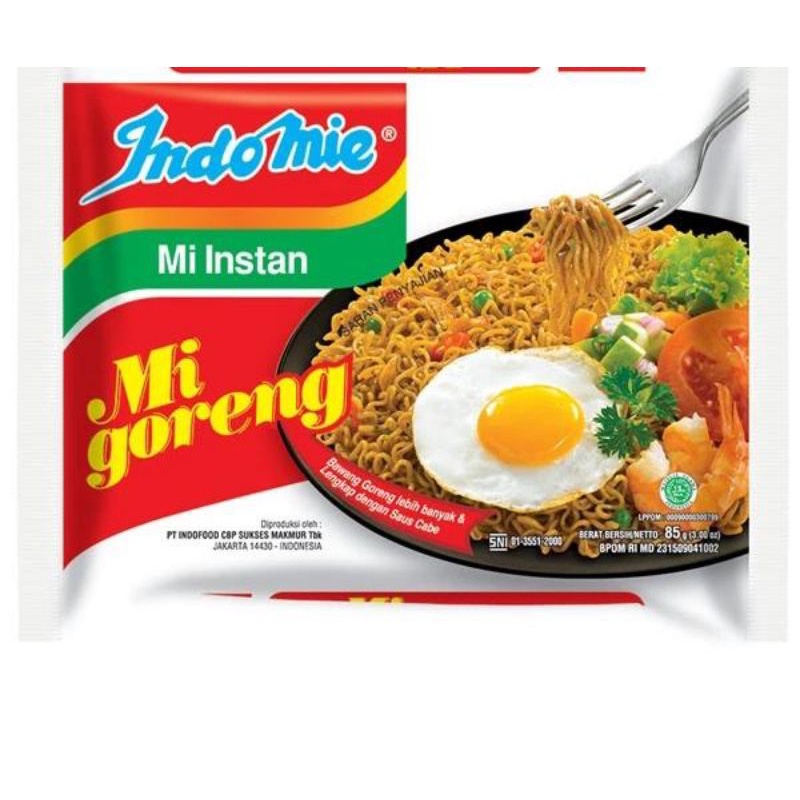 

Indomie Goreng Spc 86 (5pcs)