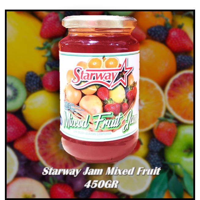 

Starway Jam Mixed Fruit 450GR