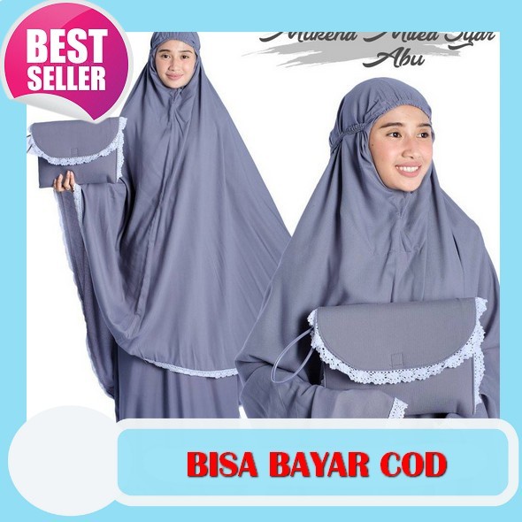 Mukena Dewasa Katun Rayon Bordir Nadira Jumbo Mukena Dewasa Mukenah Wanita Katun Muknah Travelling R