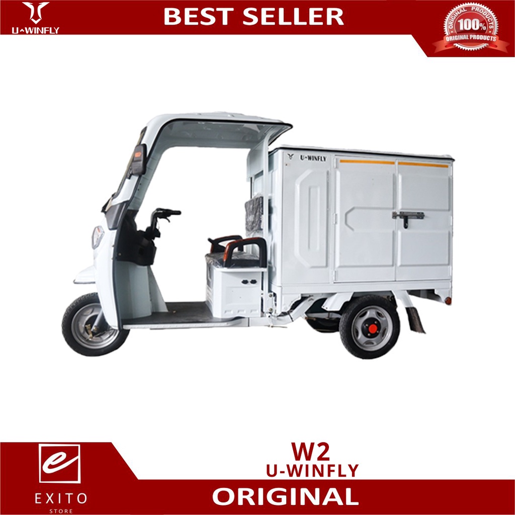 Motor Listrik Roda Tiga Uwinfly W2 Kendaraan Niaga
