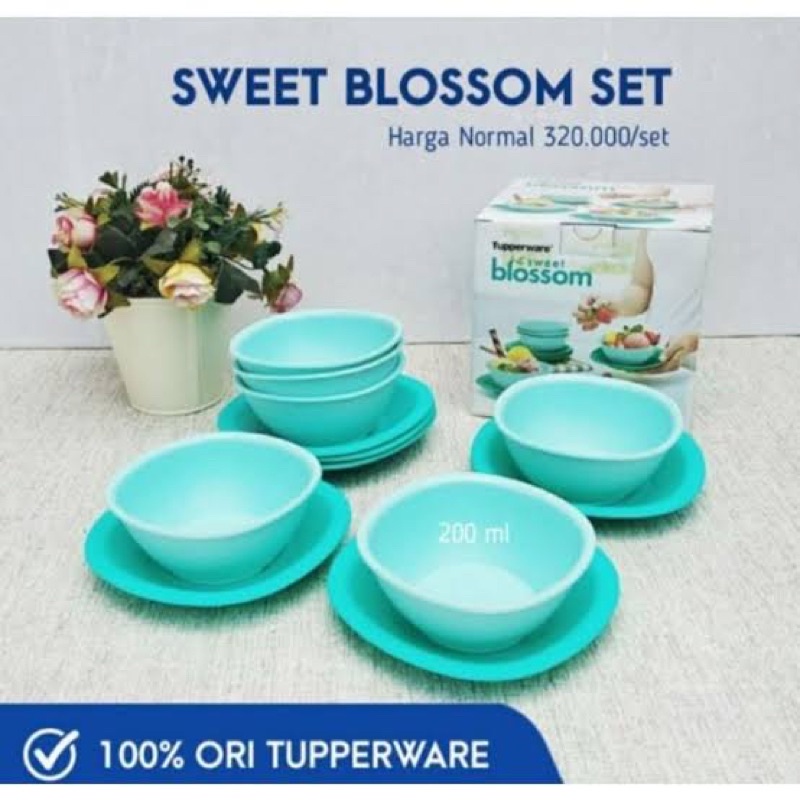 sweet blossom tupperware