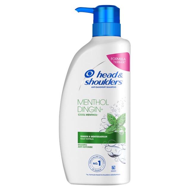 HEAD &amp; SHOULDERS SHAMPOO COOL MENTHOL [ 400 ML ] SHAMPO MENTOL DINGIN PERAWATAN RAMBUT CEGAH KETOMBE ANTI DANDRUFF DINGIN DAN MENYEGARKAN KULIT KEPALA SAMPO [P&amp;G]