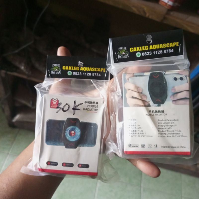 Kipas Game Hp/Radiator Gaming Cooler Cooling Fan Kipas Pendingin HP