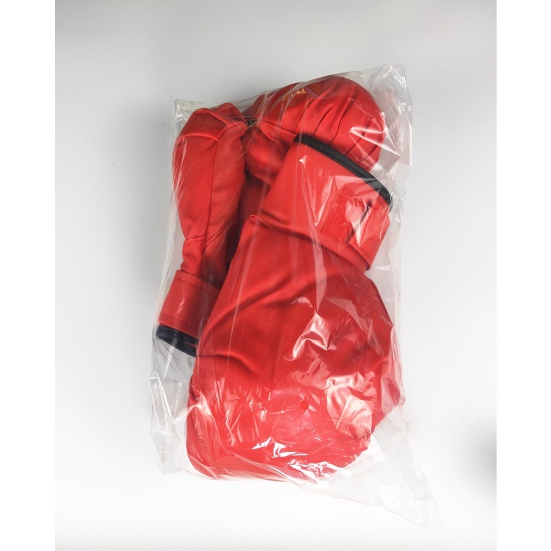 SARUNG BOXING TINJU TEBAL MERAH LATIHAN TUMBUK ANAK DAN REMAJA