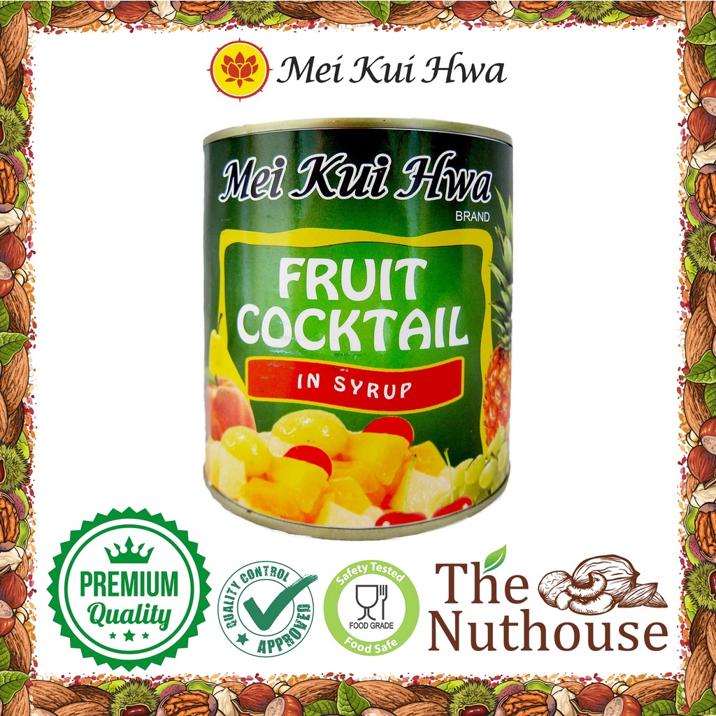 Mei Kui Hwa - Fruit Coktail in Syrup / Buah Buahan Campur 825gr