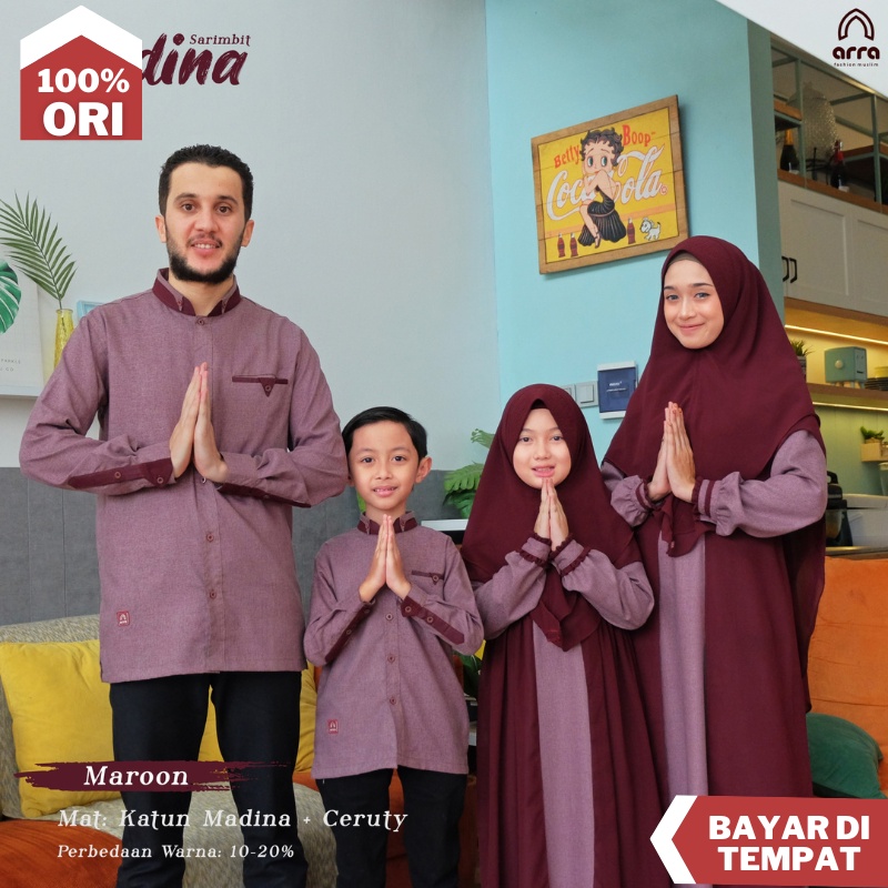 GAMIS ABAYA MADINA SYARI  GAMIS SYARI SET KHIMAR GAMIS BRANDED ORIGINAL GAMIS POLOS SYARI TEBARU