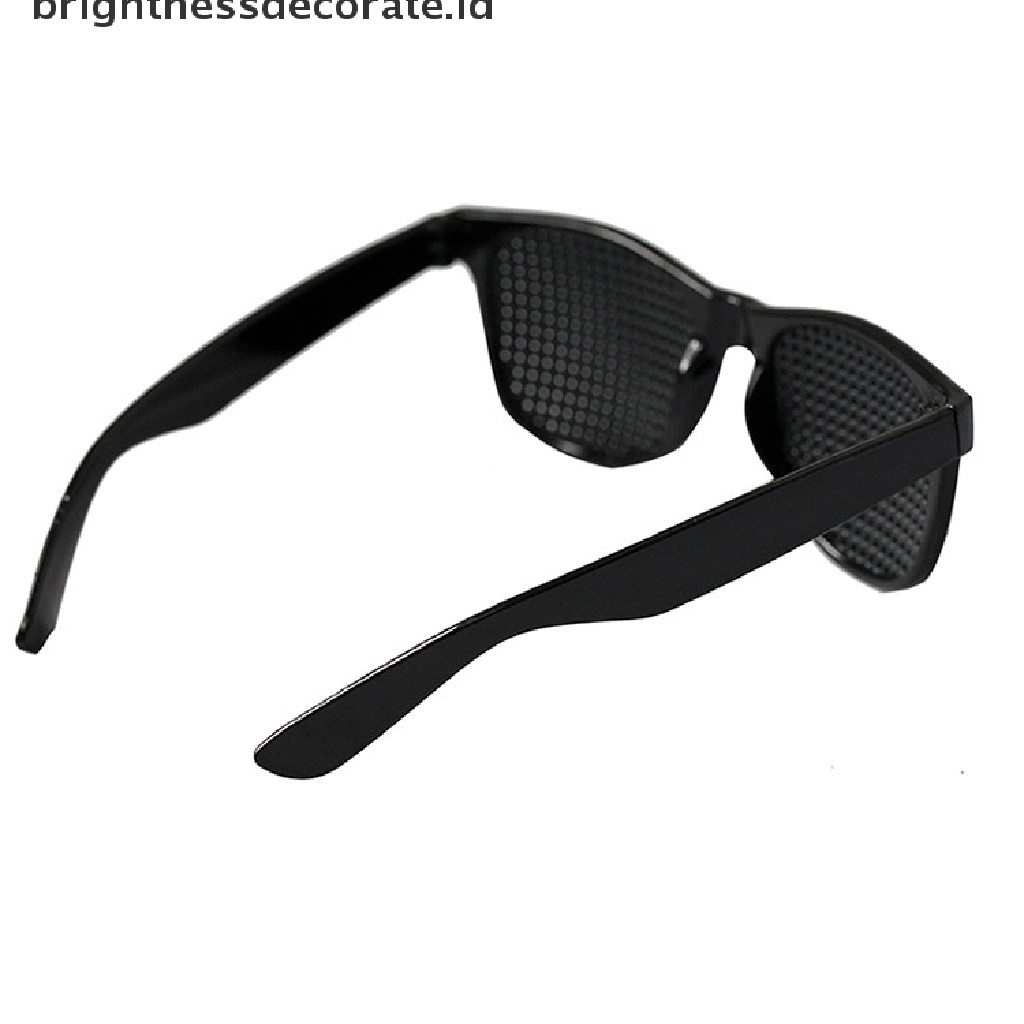 [Birth] New Vision Care Glassesight Improver Kacamata Pinhole Kacamata Stenopeic Anti-Letih [ID]