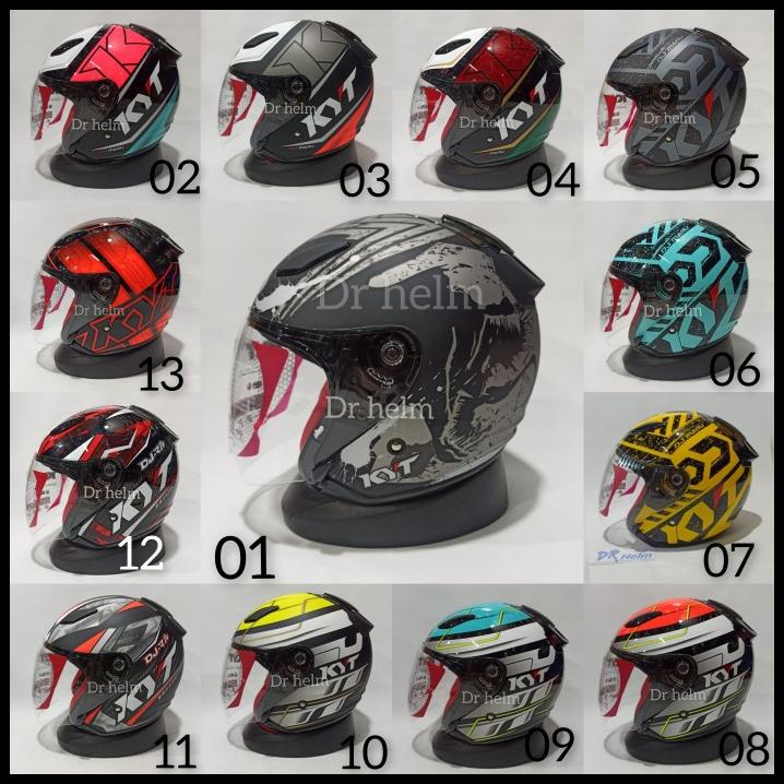 Helm Kyt Dj Maru Motif Xl Xxl