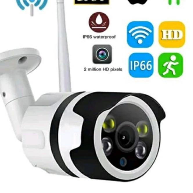 Depan1 New IP CAM CCTV OUTDOOR V380 1 Antena 5MP Full HD 1080p