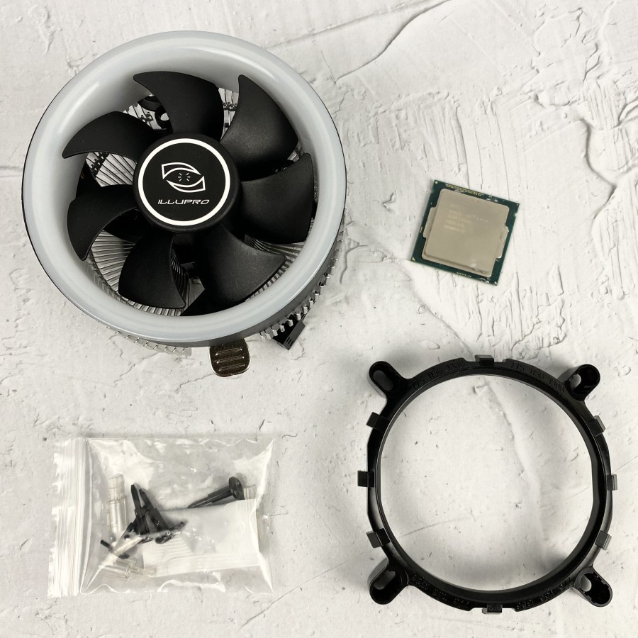 Illupro FC-200 Excavator Fan Processor  RGB Fan Gaming Intel dan AMD TOP