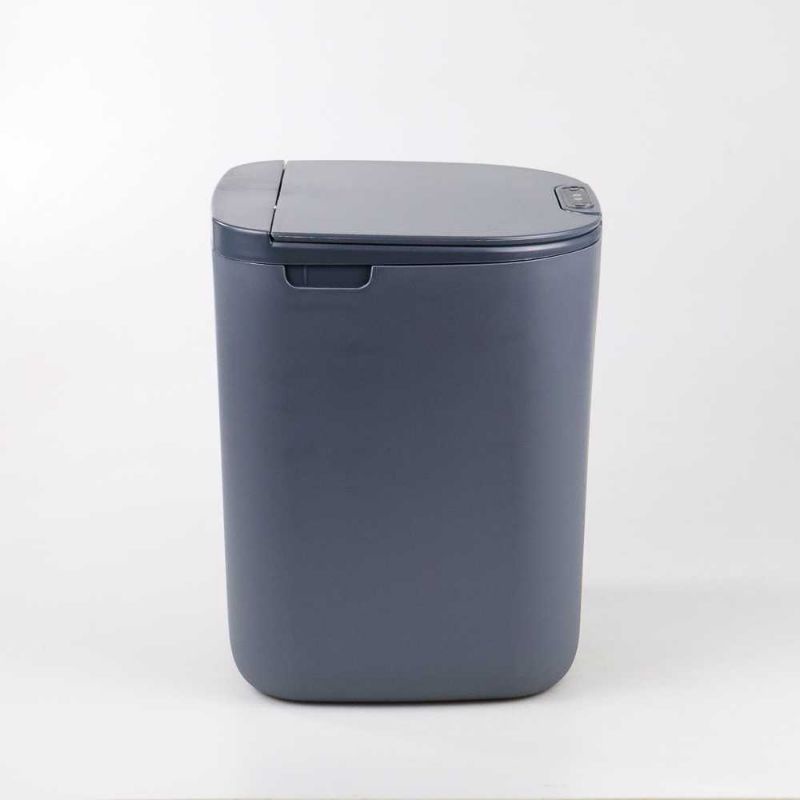 Tempat Sampah Buka Tutup Otomatis Smart Trash Can Motion Sensor Dustbin 16L