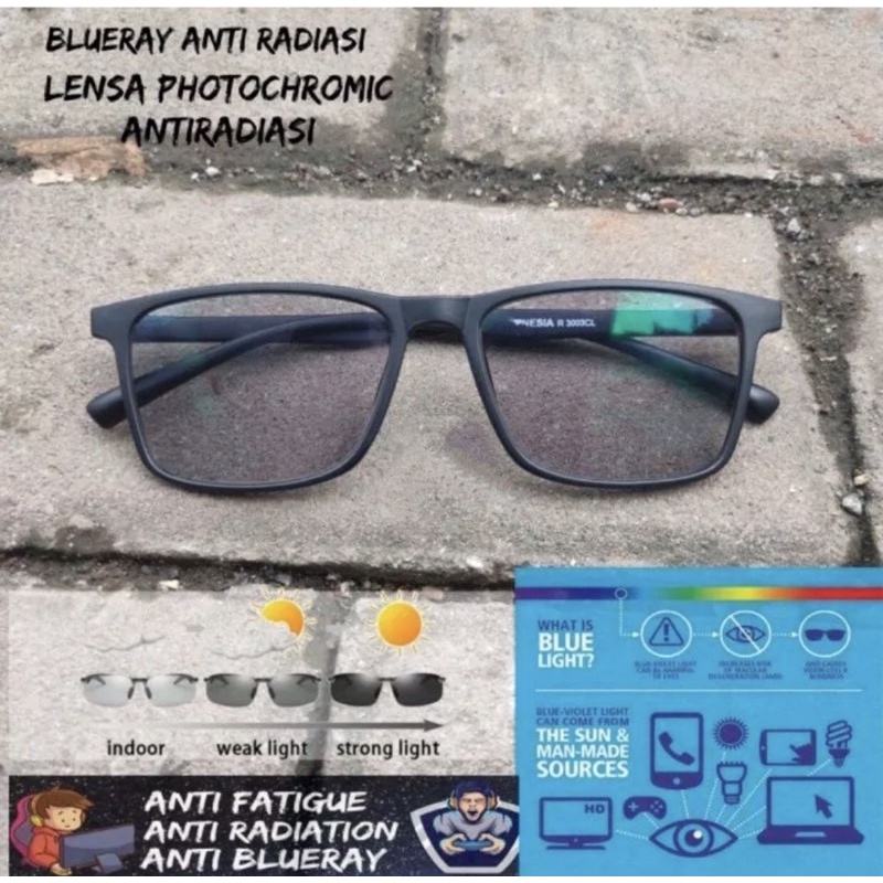 KACAMATA PHOTOCROMIC MINUS TINGGI | R3003