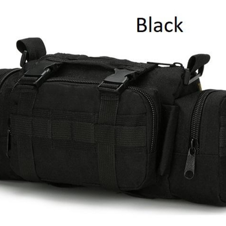 Tas Pinggang Hitam / Tas Selempang / Tas Samping Pria