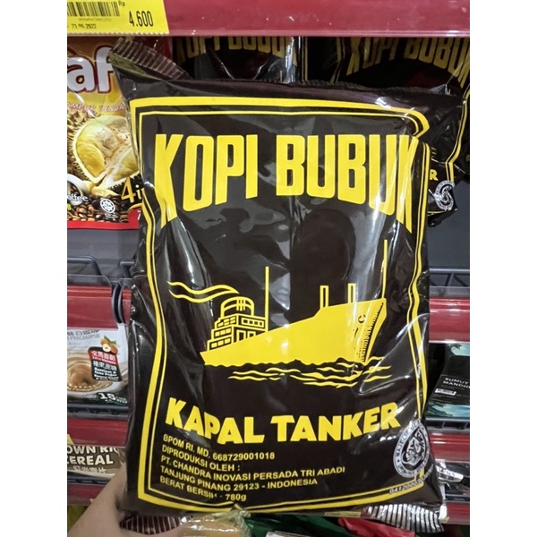 

CemilanBintan ( Kopi bubuk tanker) 370Gr & 780gr