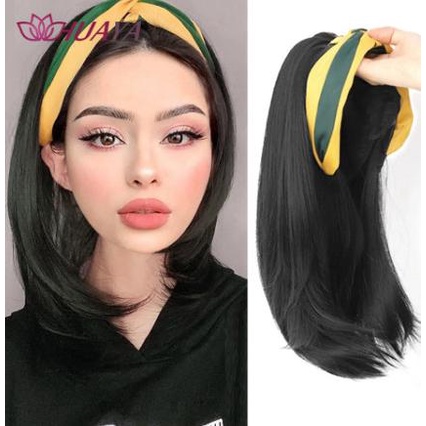 Wig Bandana - Wig Bando - Bando Wig Model Pendek