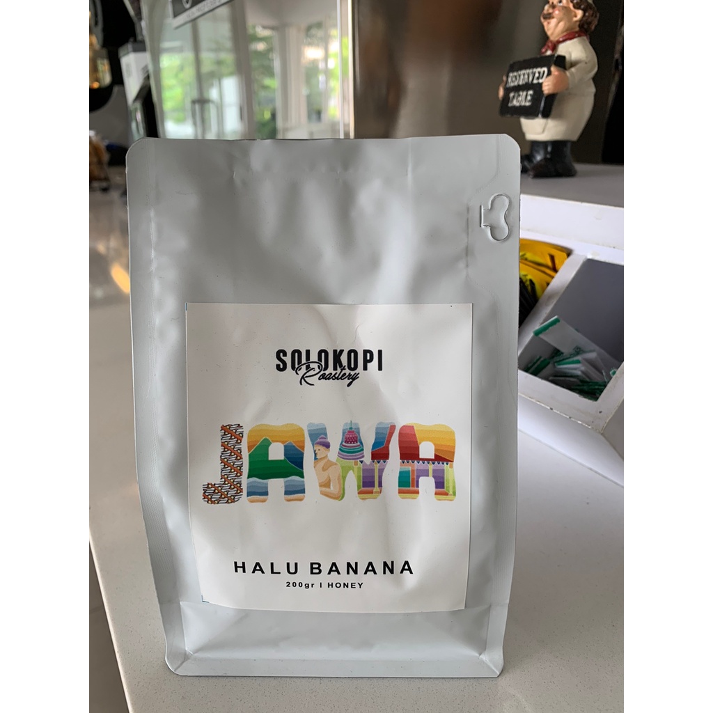 

ROASTED KOPI HALU BANANA 100gr & 200gr BIJI/BUBUK