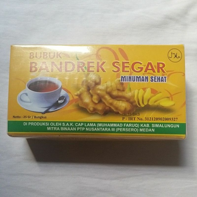

Bandrek Segar SAK.CAP.LAMA