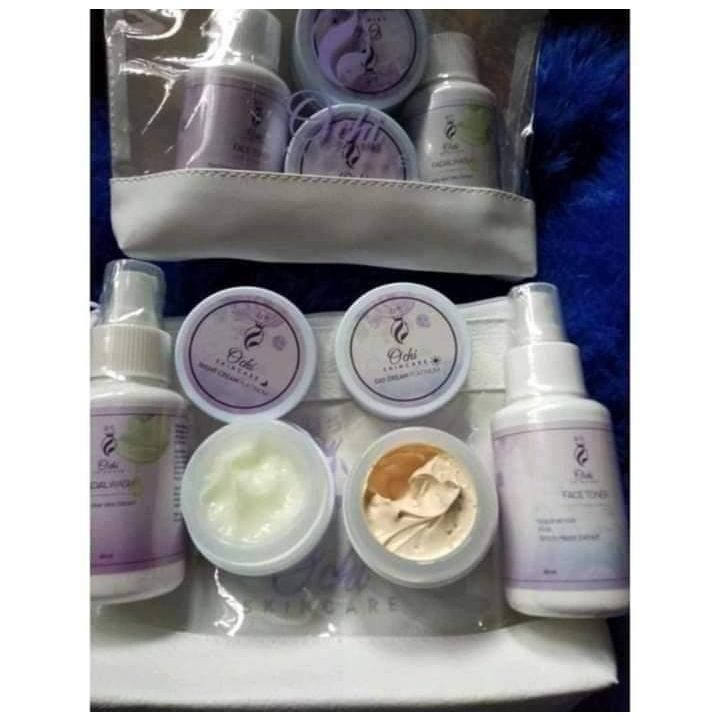 OCHI skincare PLATINUM original paket perawatan premium bpom pemutih wajah aman/SKINCARE WANITA AMAN BPOM