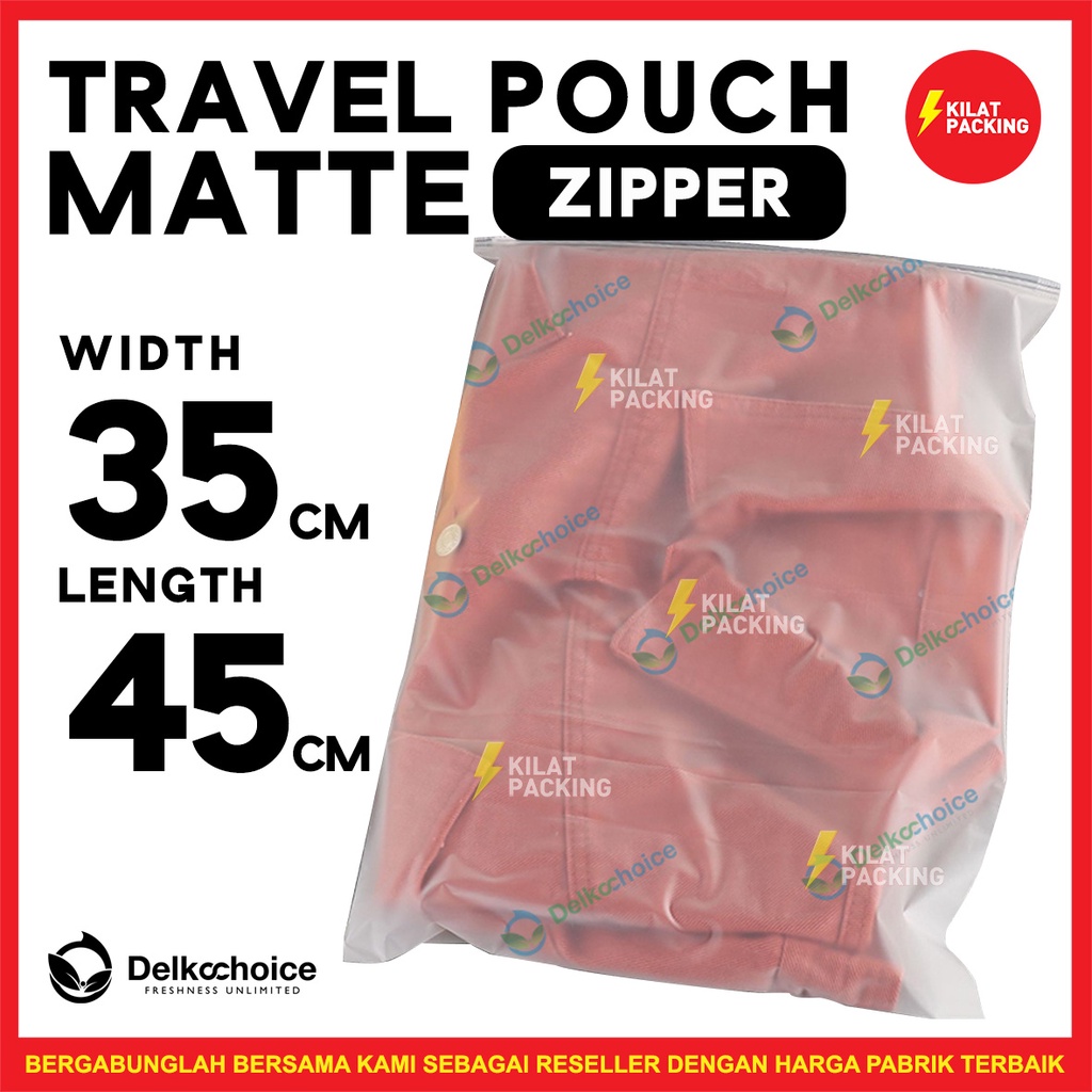 Travel Organizer 35x45 cm Potrait Traveling Pouch Zipper Bag Organizer Travel Pouch PREMIUM