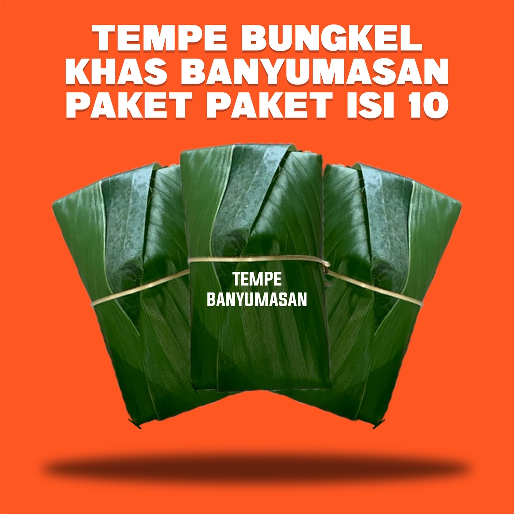 

TEMPE BUNGKEL KHAS BANYUMAS PAKET ISI 10