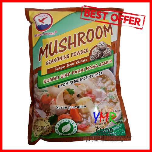 

Herring Brand Kaldu Jamur Shitake Mushroom Seasoning Powder 454 gr