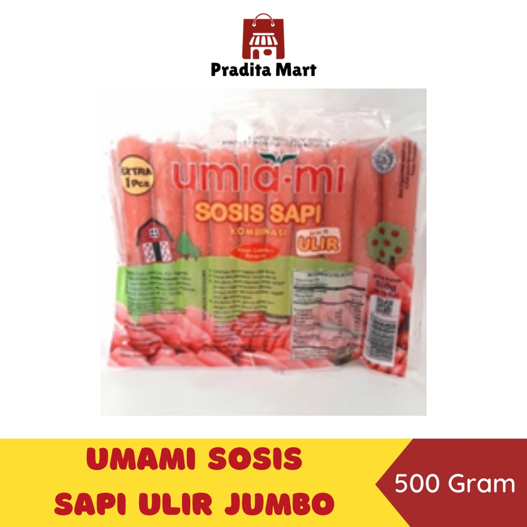 

Umami Sosis Sapi Ulir Jumbo 500 gr